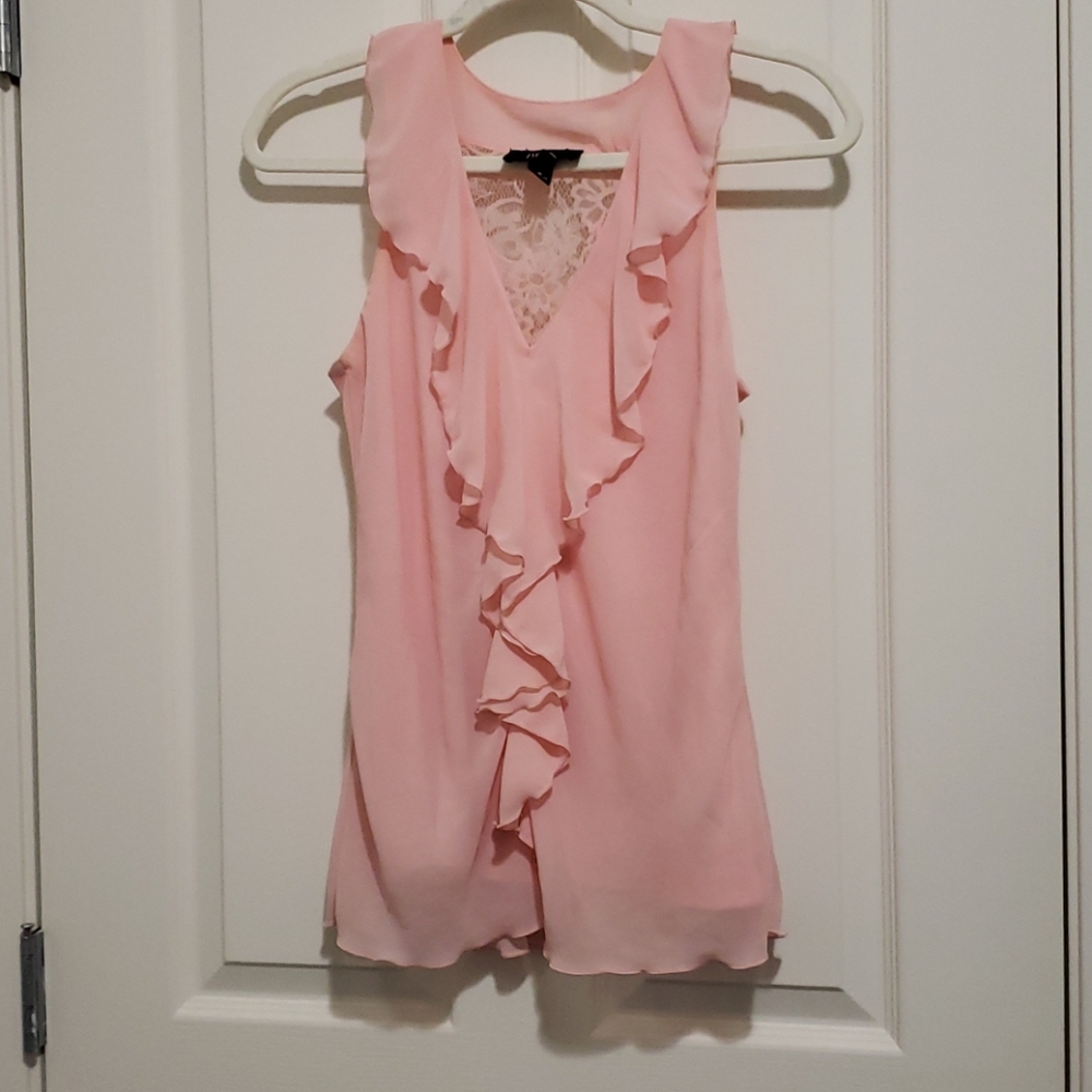 Ruffle front tank